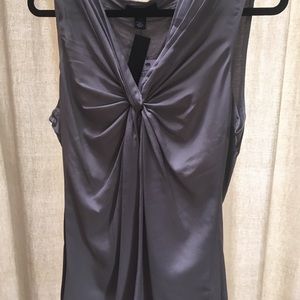 Kenneth Cole silver top